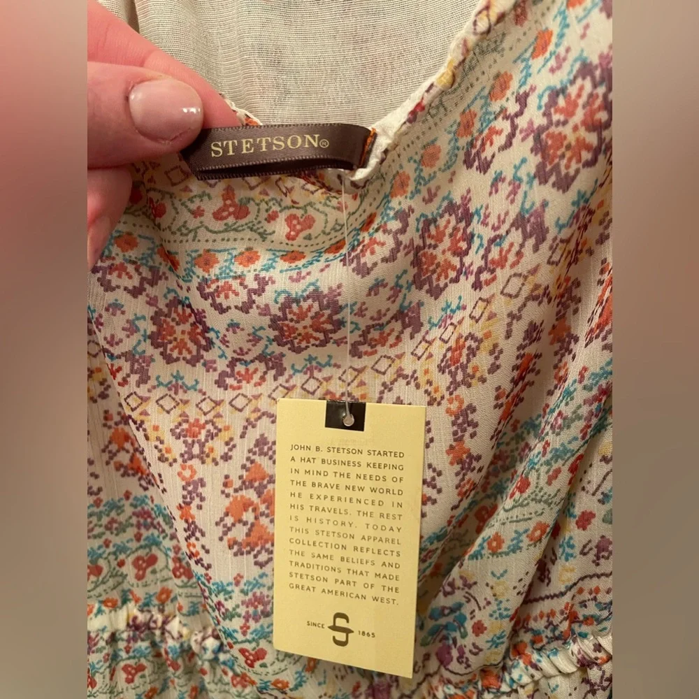 🤠 NEW! • Stetson Unique Pattern Dress | XL - Picture 3 of 7
